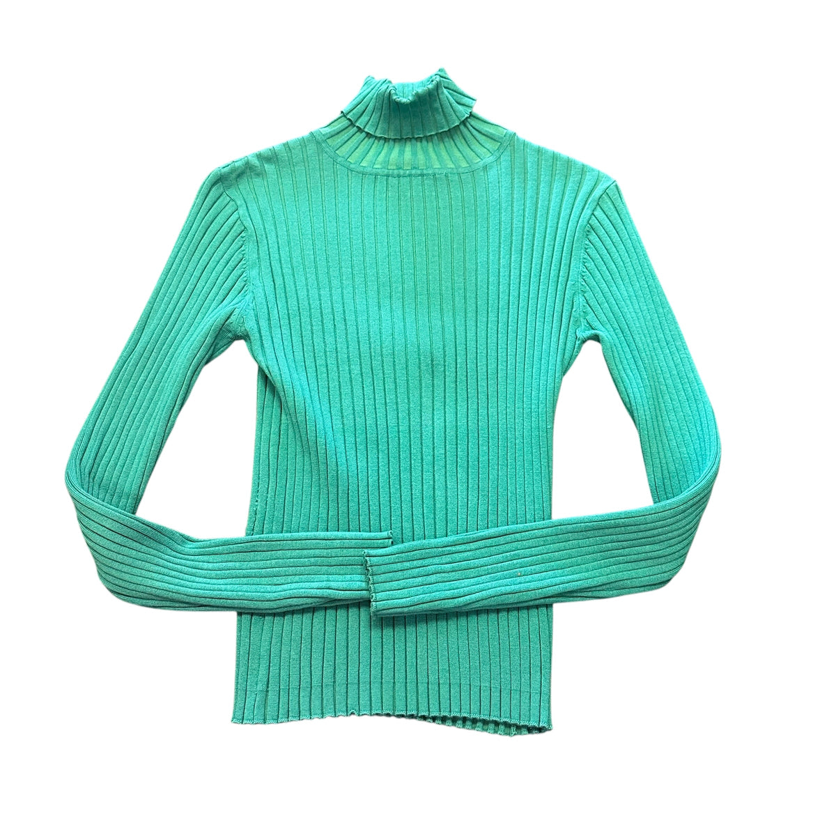 YVONNE MARIE VINTAGE Y2K SILK BLEND TURTLENECK 100 MEDIUM
