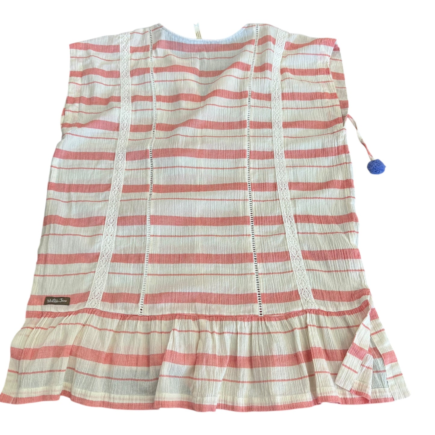 MATILDA JANE STRIPED TUNIC BLOUSE 100 MEDIUM