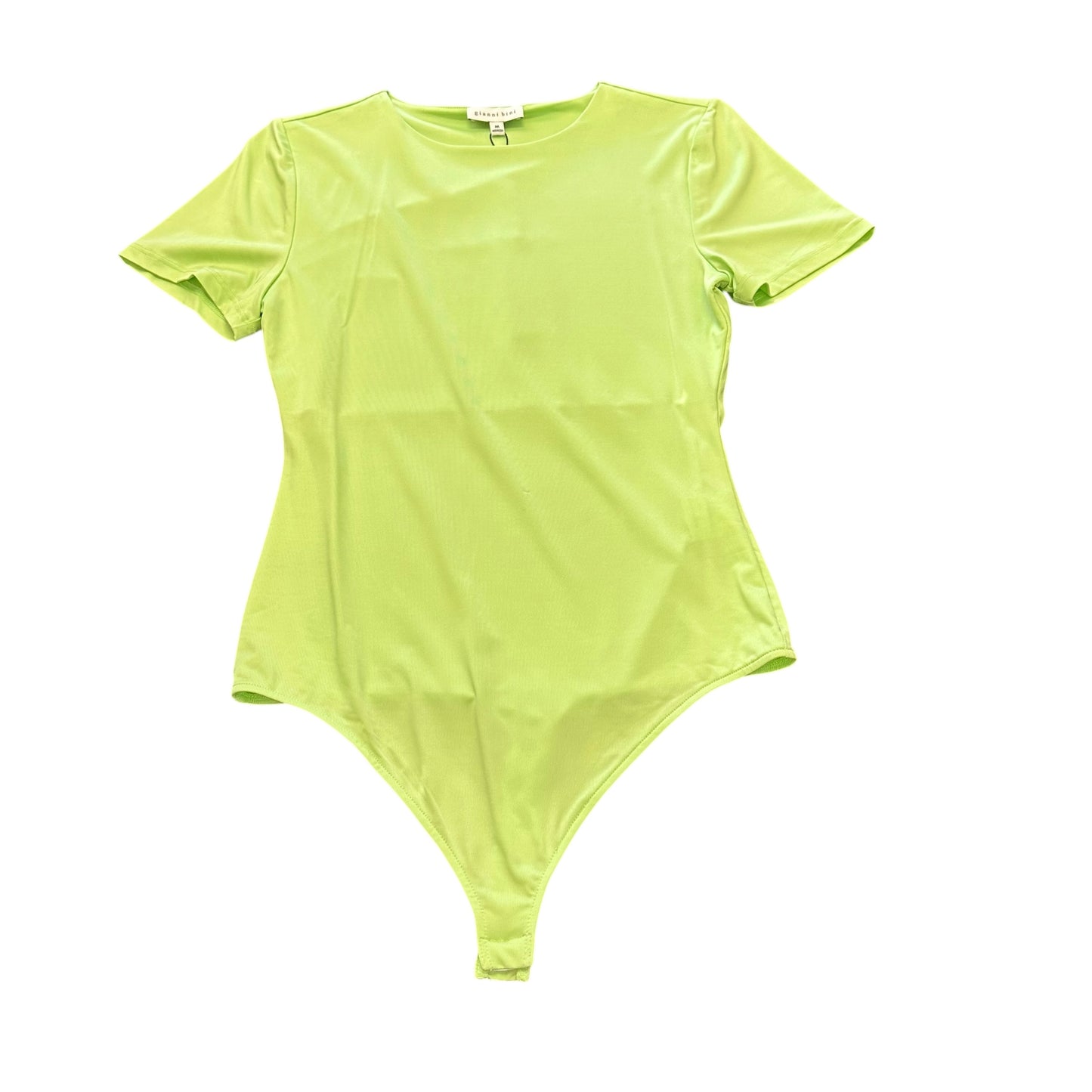 GIANNI BINI NEON GREEN BODYSUIT NWT 14 MEDIUM