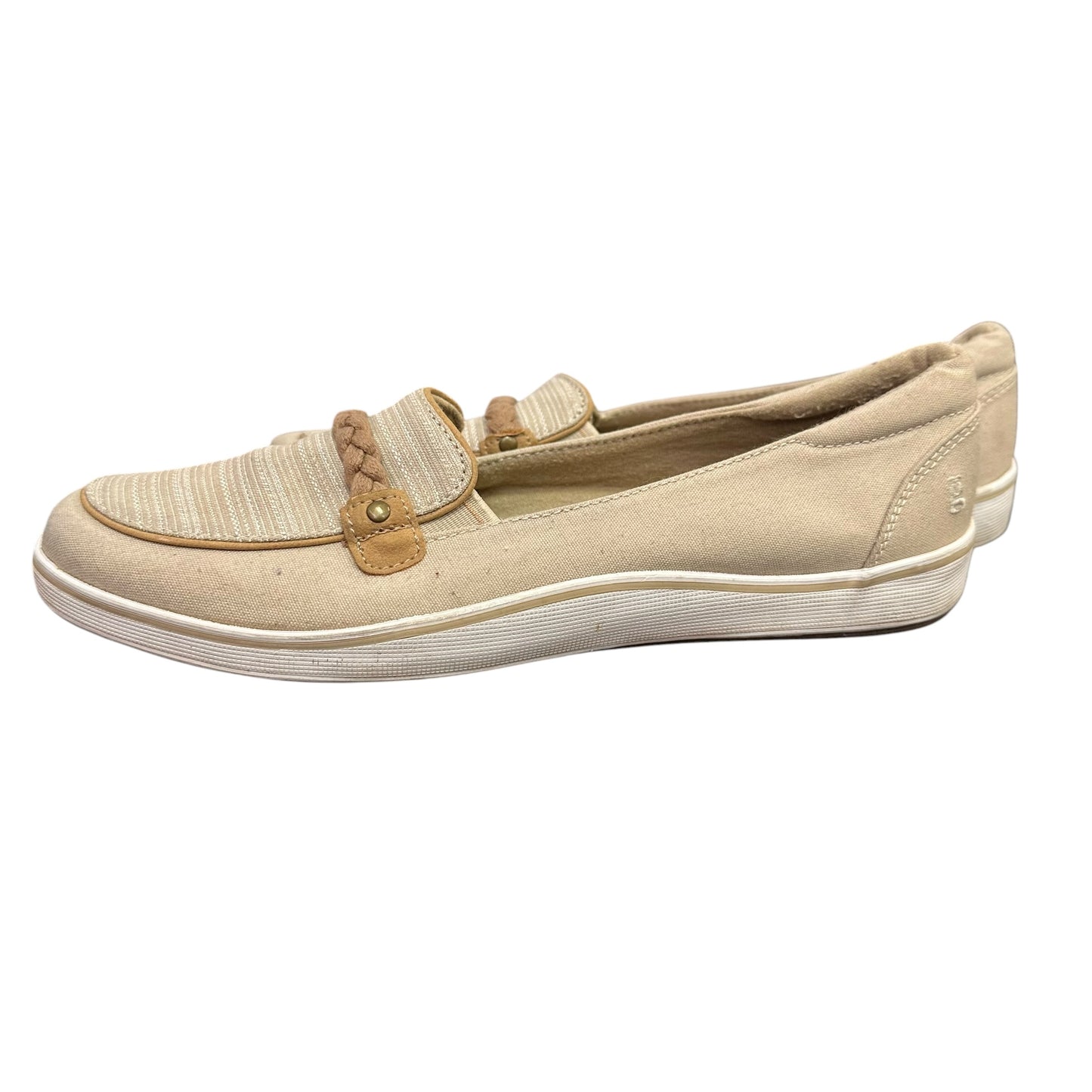 GRASSHOPPER ORTHOLITE TAN LOAFERS 219 SZ 8.5