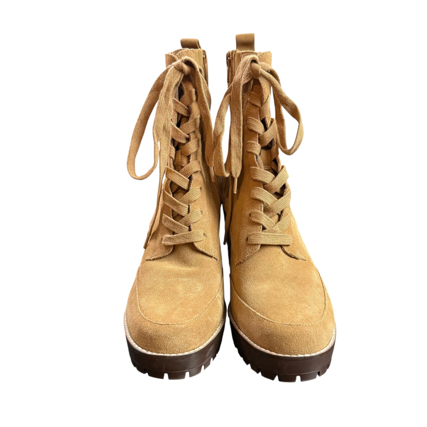 DELTAN SOPHIE SUEDE CHUNKY LUG SOLE HIKER BOOTIE NEW 218 9M