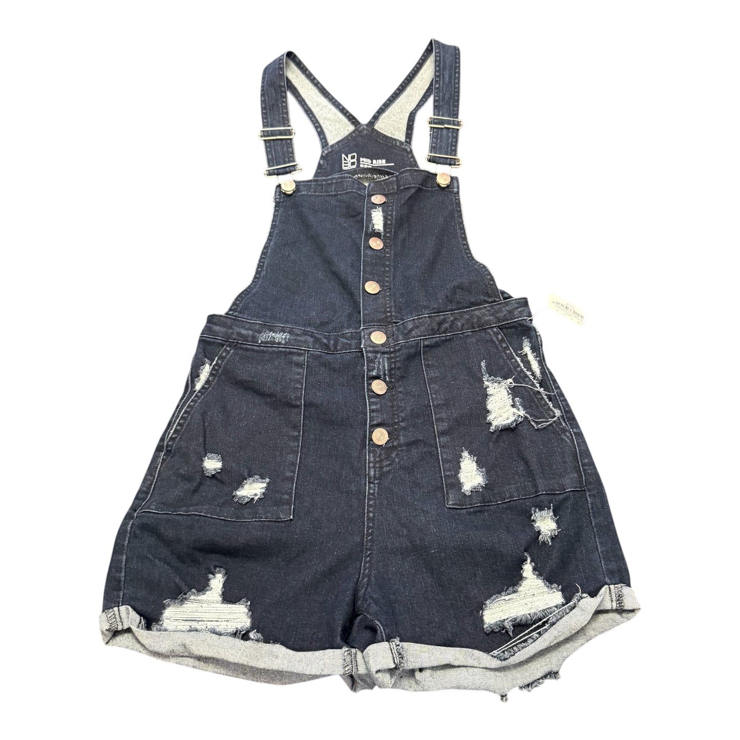 NOBO DARK DENIM BLUE SHORTALLS 100 MEDIUM (4/6)