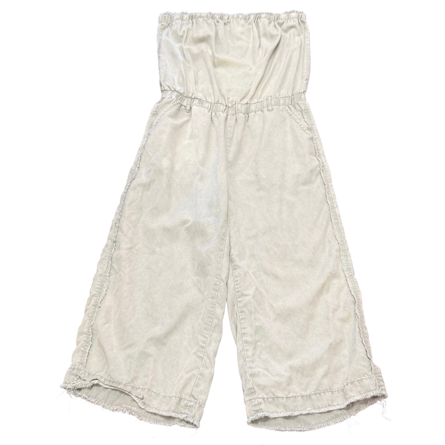VINTAGE HAVANA GREEN STONE WASHED JUMPSUIT 100 MEDIUM