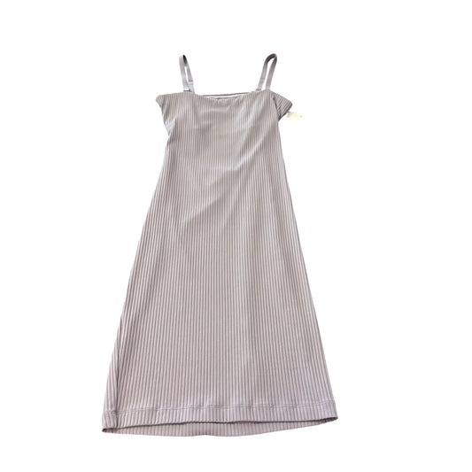 VICTORIA SECRET SPORT RIBBED LOGO BODYCON DRESS OPEN BACK 276 MEDIUM