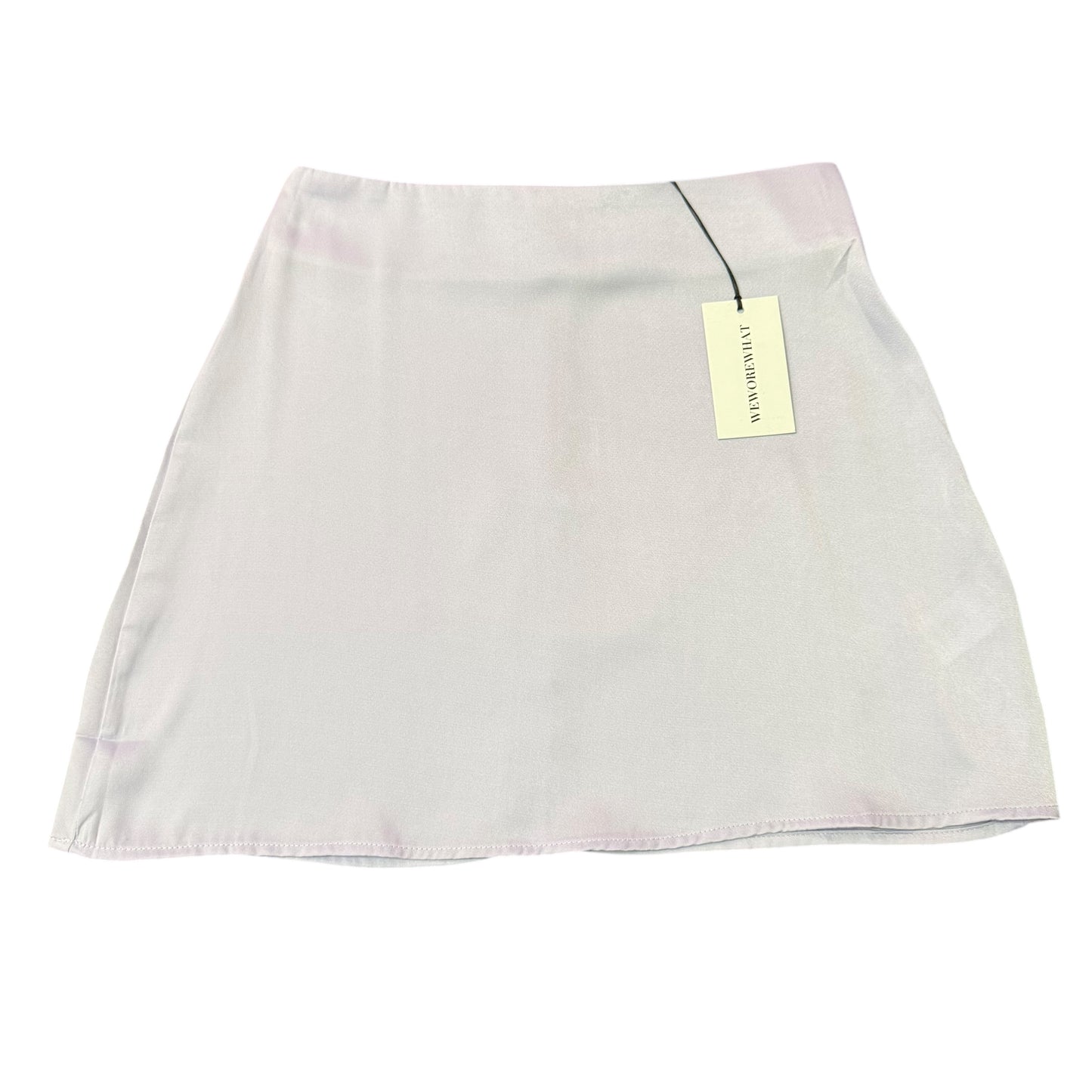 WEWOREWHAT SLIP MINI SKIRT LILAC PURPLE 100 NWT $69 SMALL