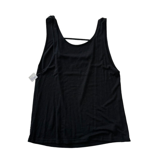 ZYIA BLACK ATHLETIC TANK TOP 2X