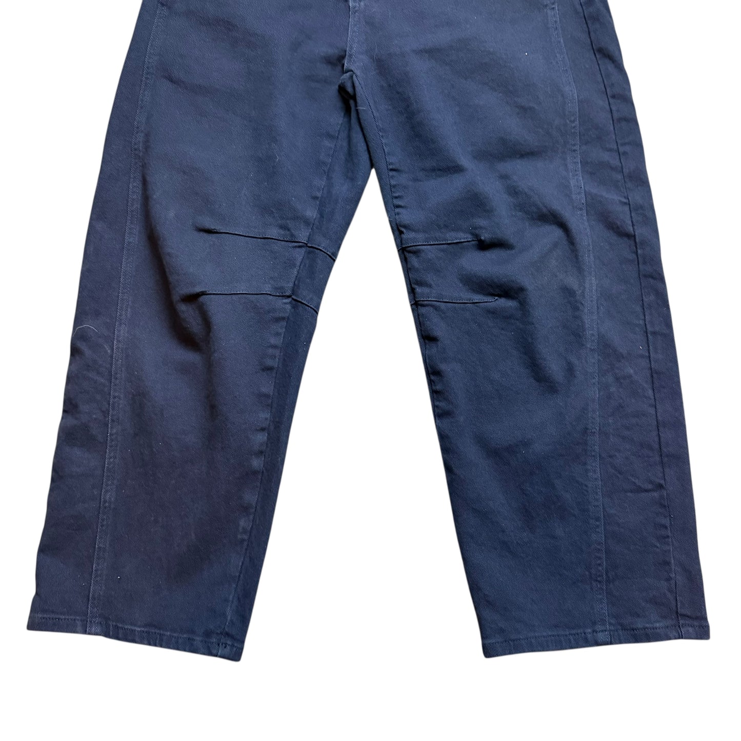 FLAMING GALS NAVY BARREL JEANS 100 LARGE