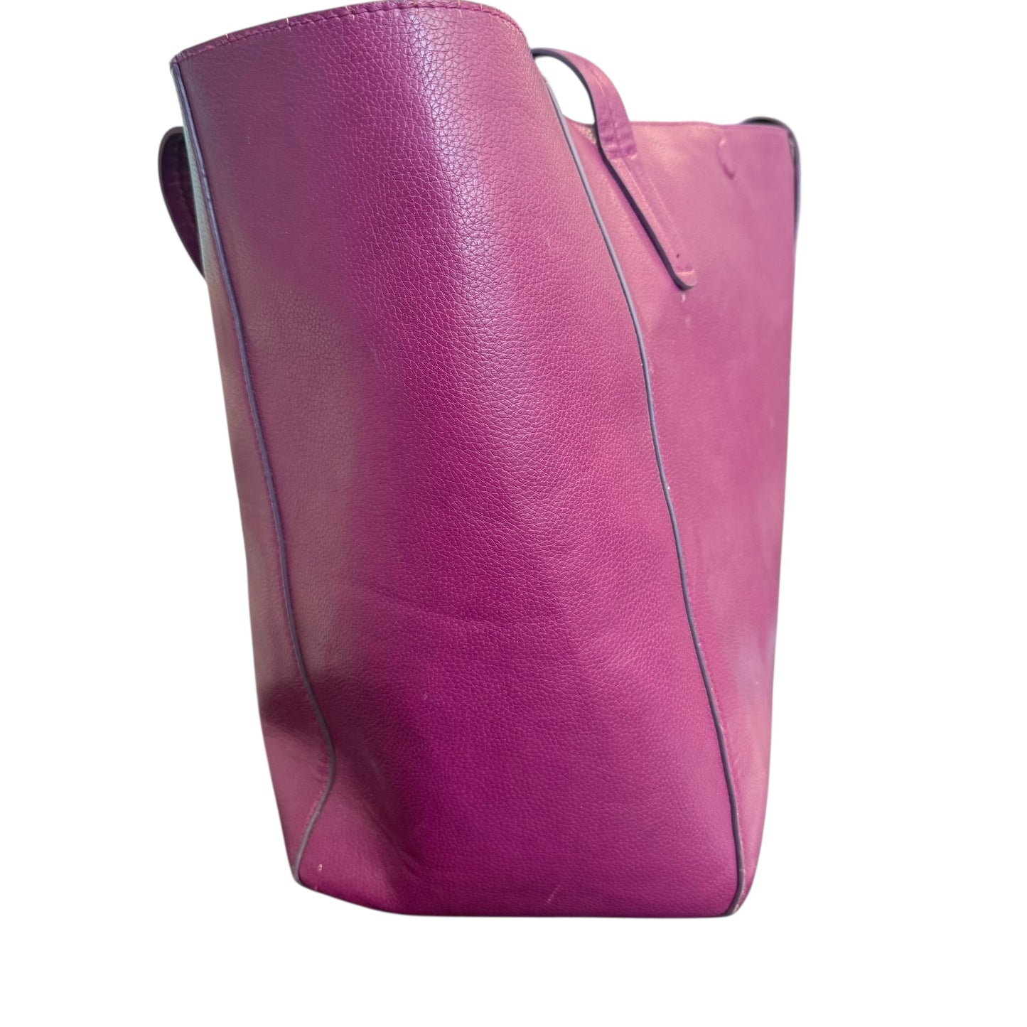 PURPLE EXTRA LARGE SHOULDER TOTE SOME WEAR REVERSIBLE OS **