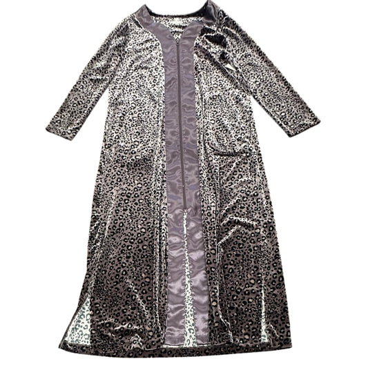 SCARLETTE MODERN MOVEMENTS VELOUR ANIMAL PRINT DUSTER 100 MEDIUM