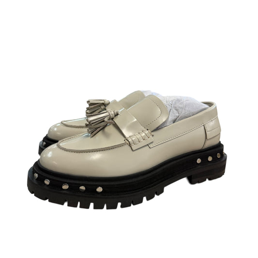 FREE PEOPLE TEAGAN TASSEL LOAFER IVORY 100 SZ 8.5