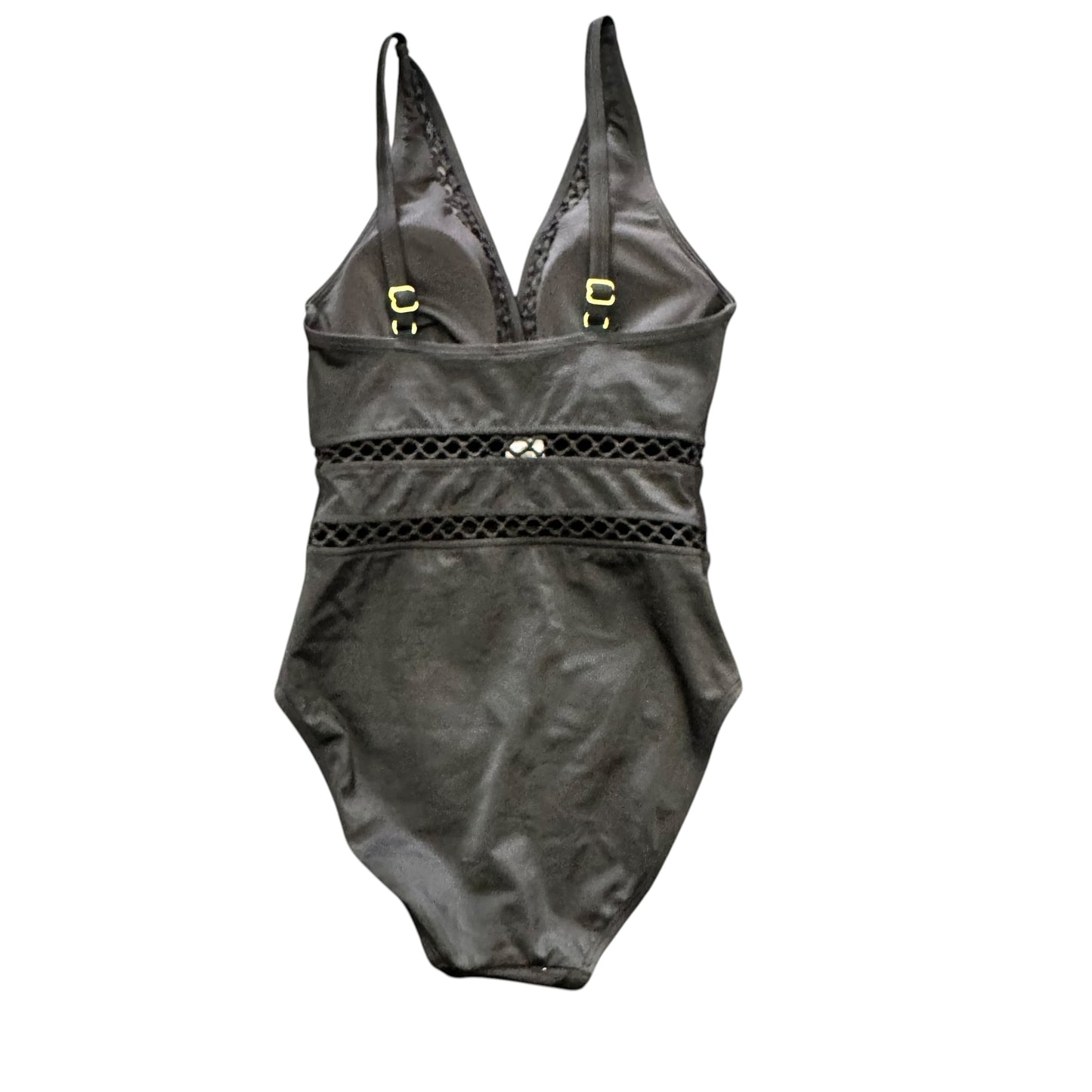 SWIMSUITS FOR ALL BLACK ONE PIECE 44 SZ 2
