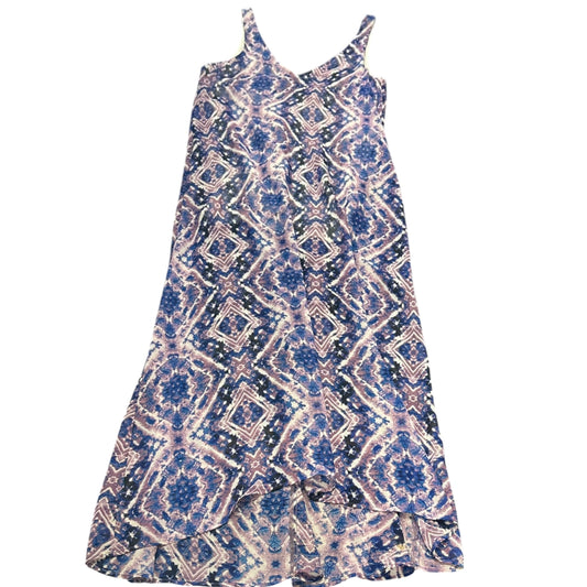 SHOW ME YOUR MUMU BLUE PURPLE MAXI DRESS MEDIUM