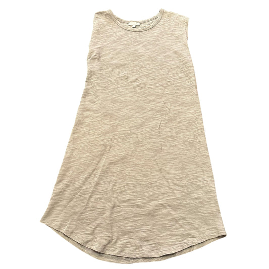 LILLA P BROWN TANK DRESS 100% COTTON 100 SMALL