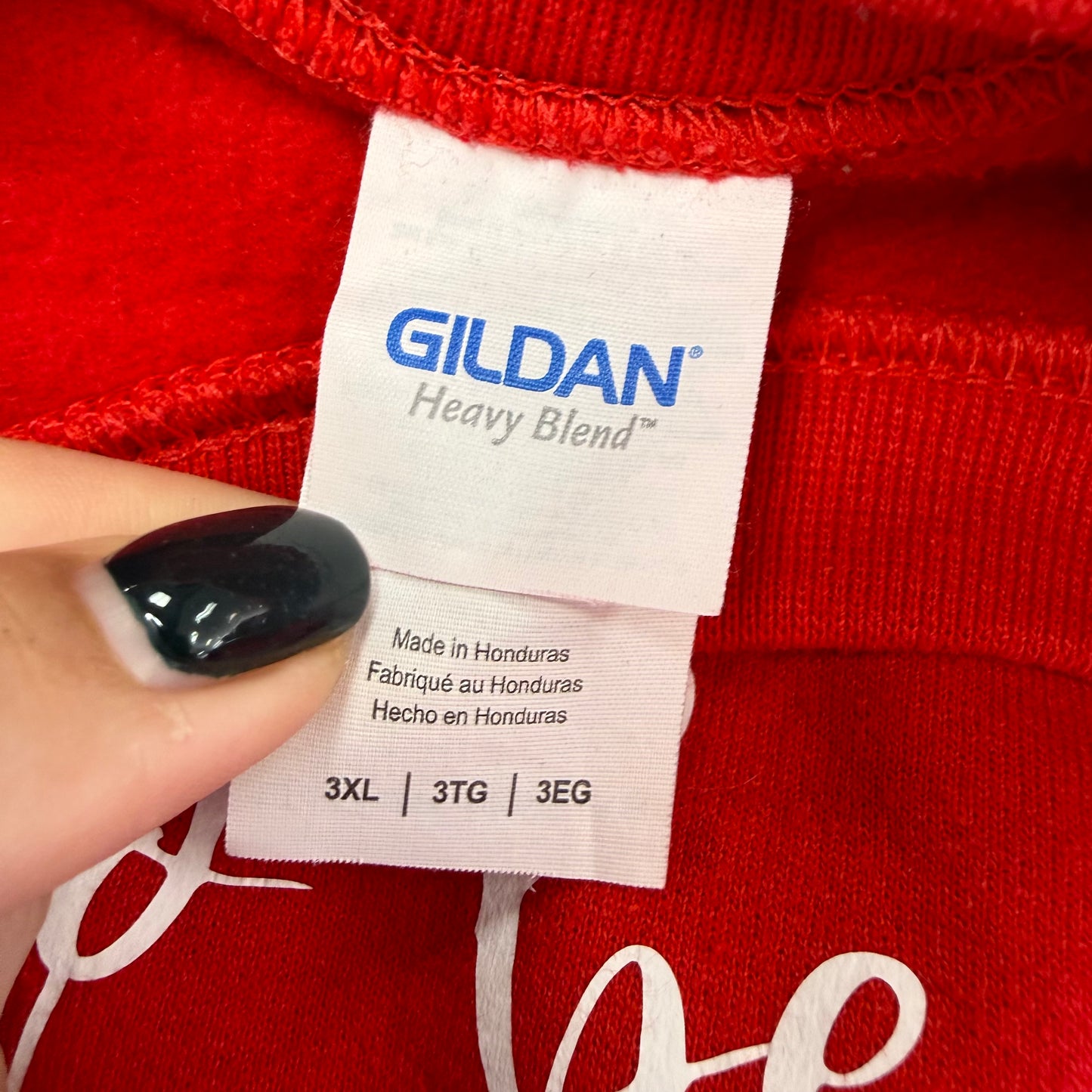 TIS THE SEASON TO BE FREEZIN RED SWEATSHIRT 100 3XL