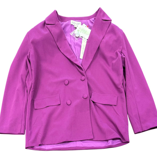 SHE + SKY PINKISH PURPLE BLAZER 26 NWT MEDIUM