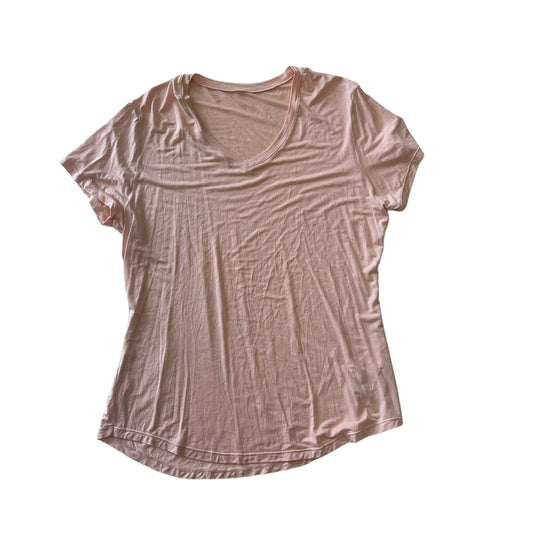 ZYIA PEACH ATHLETIC TEE - XL - 123