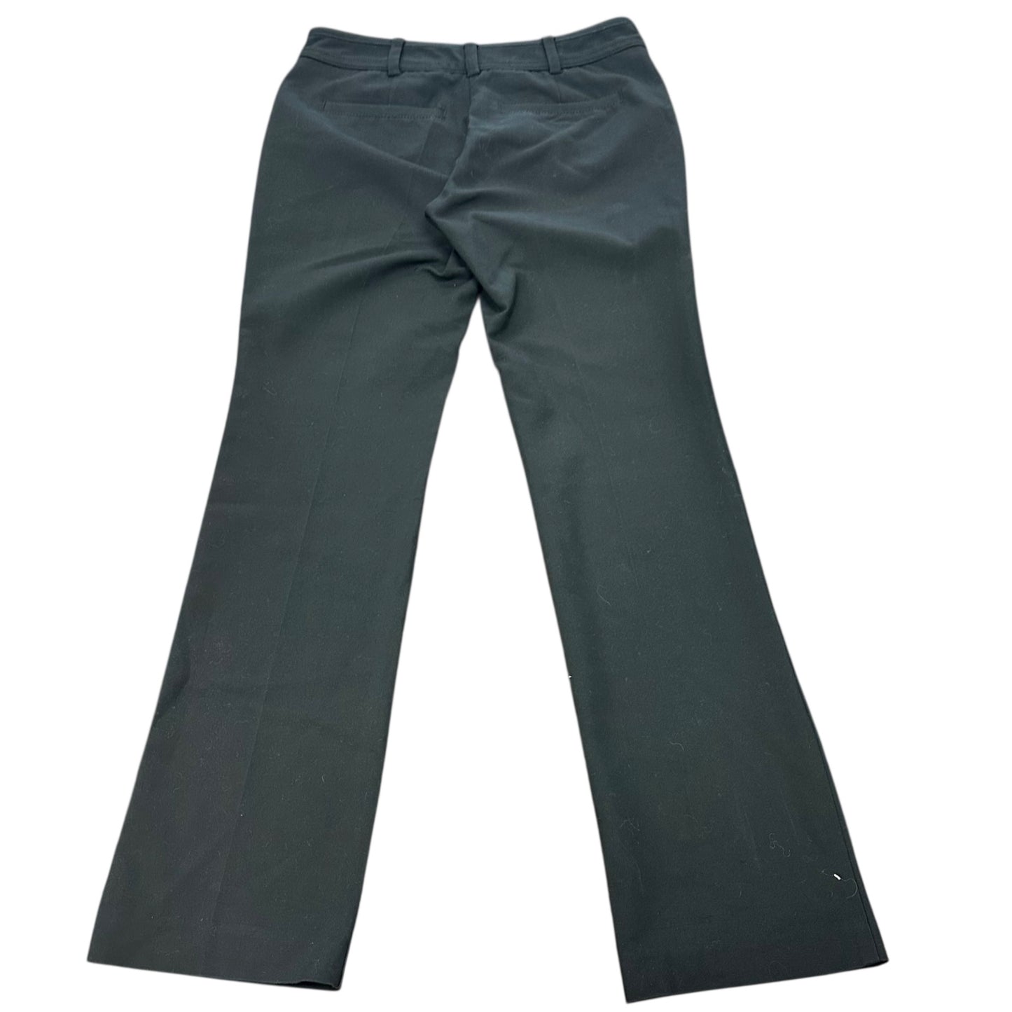 7TH AVENUE NEW YORK & CO BLACK TROUSERS SZ 4 LONG