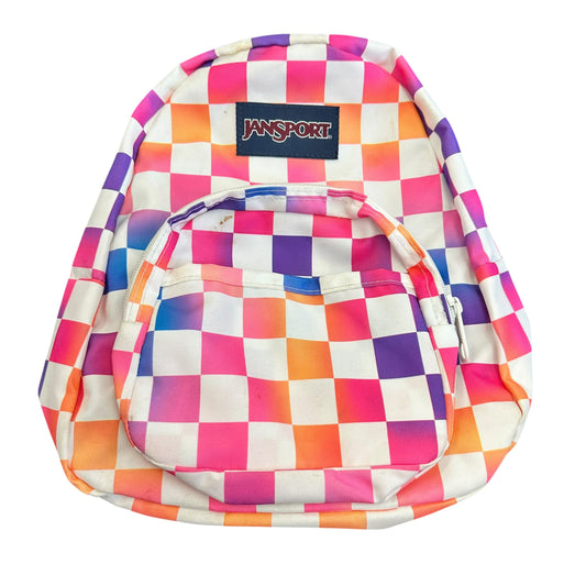 JANSPORT CHECKERED MINI BACKPACK 158 SPOTS