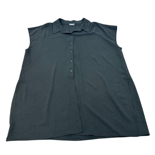 NINETY CLOTHING CO BLACK TUNIC BLOUSE 227 3X