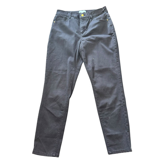 DRAPER JAMES NAVY JEAN PANTS 8 SZ 10