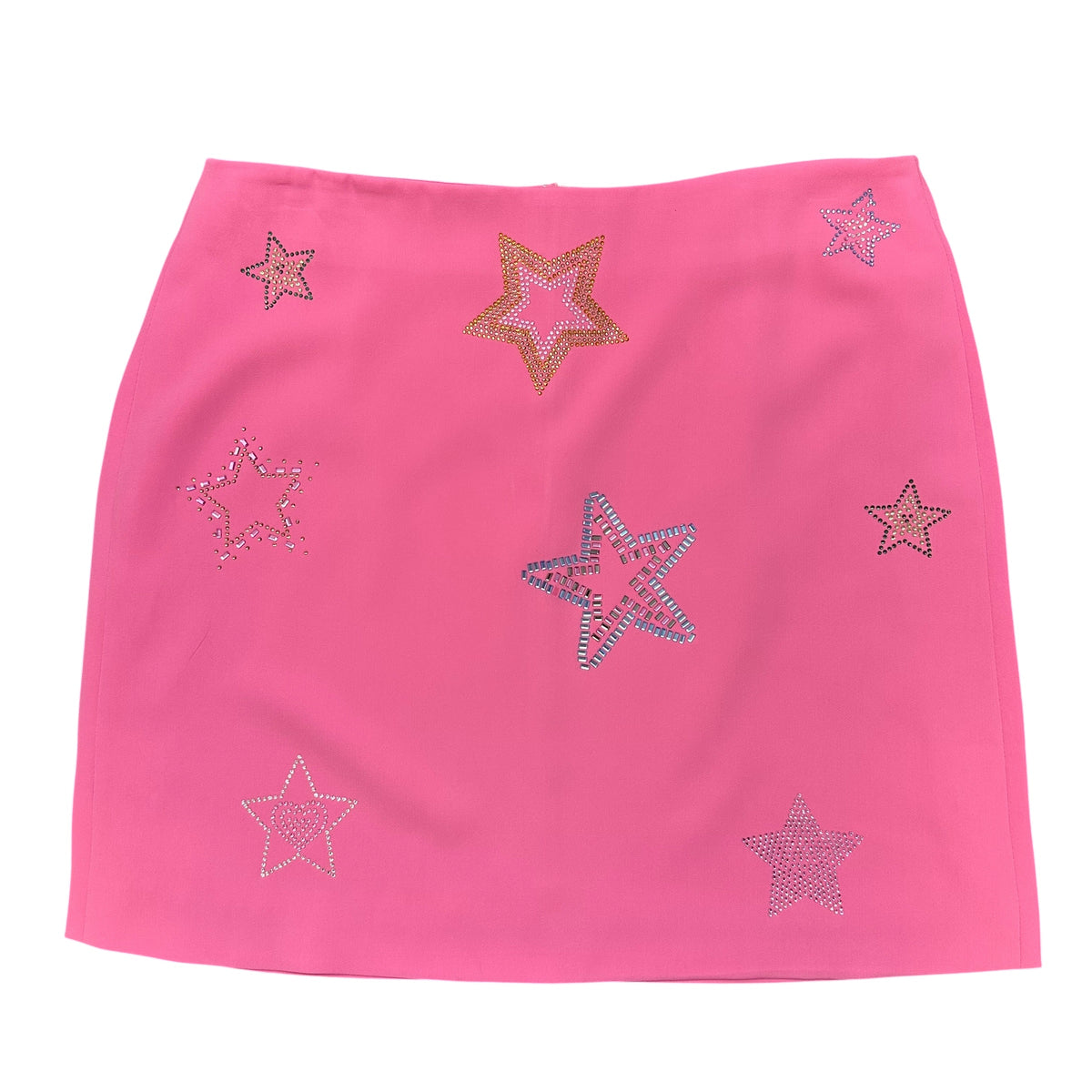 BLUE B PINK RHINESTONE SKIRT 100 SMALL