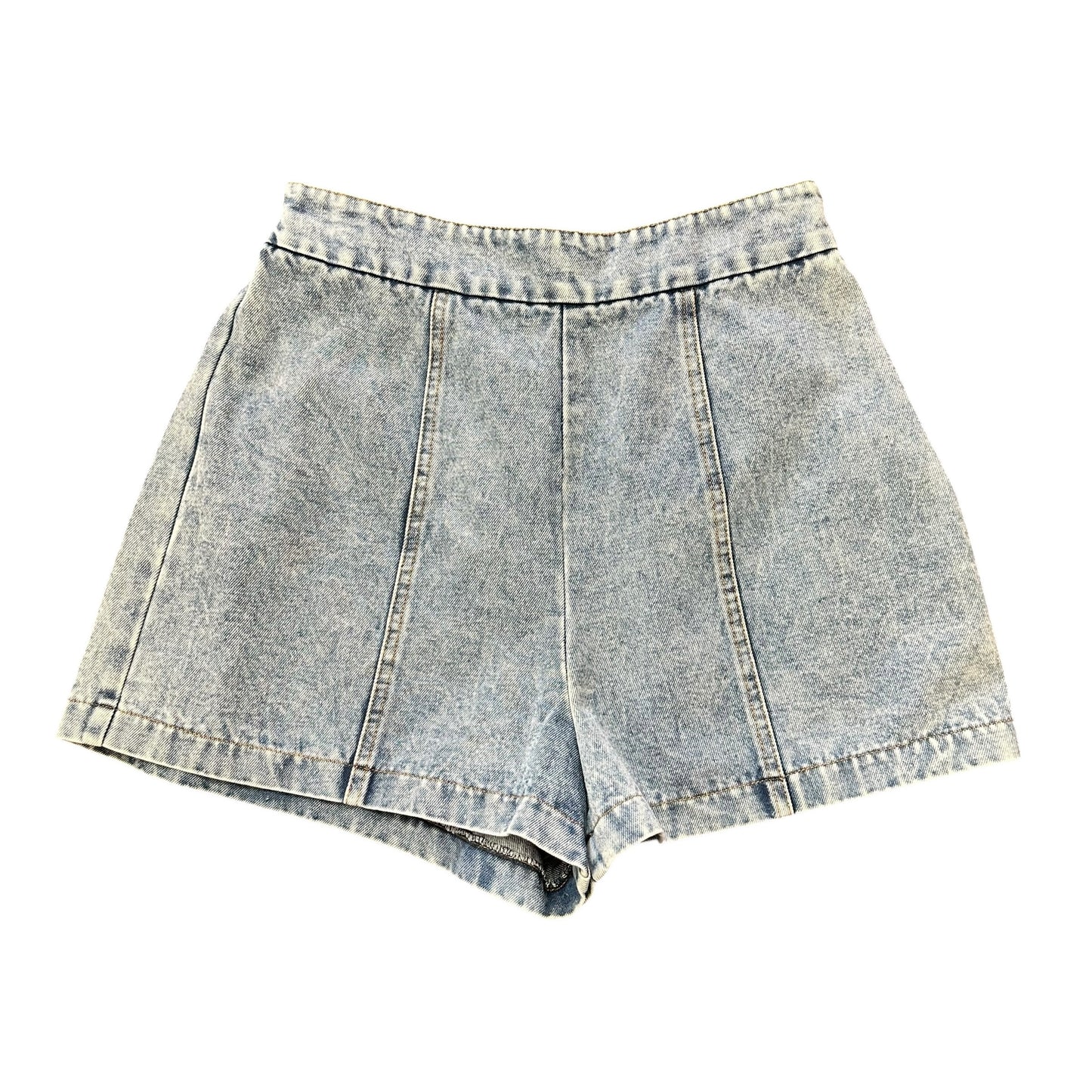J ROBERTS HIGH RISE DENIM BLUE SHORTS NWT 14 MEDIUM