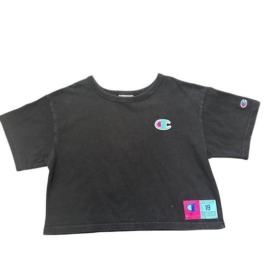 CHAMPION REVERSE WEAVE CROPPED SHIRT 64 SMALL