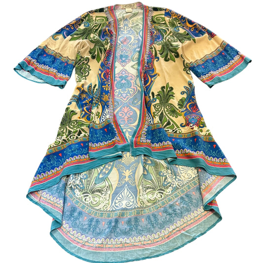 FLYING TOMATO COLORFUL KIMONO LARGE