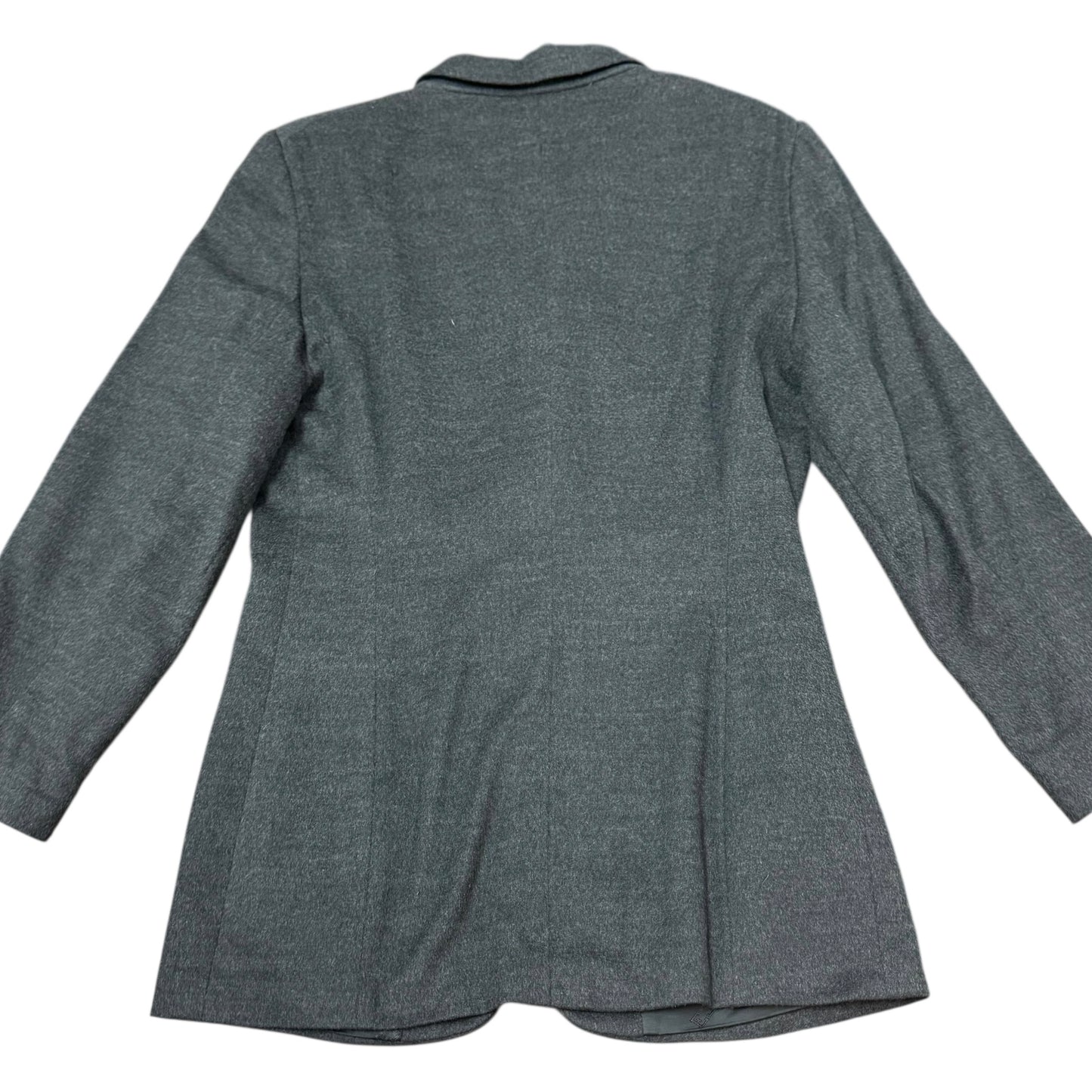ESCADA GRAY VINTAGE BLAZER WOOL BLEND 100 SZ 8