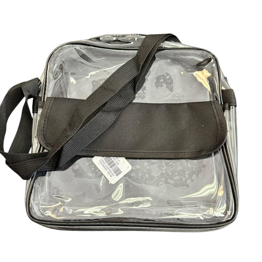CLEAR PURSE BLACK CROSSBODY OS 100