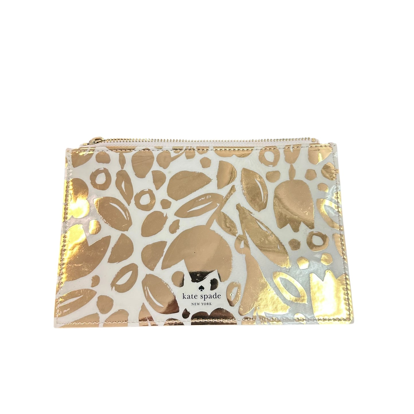 KATE SPADE GOLD BEIGE POUCH 227 OS