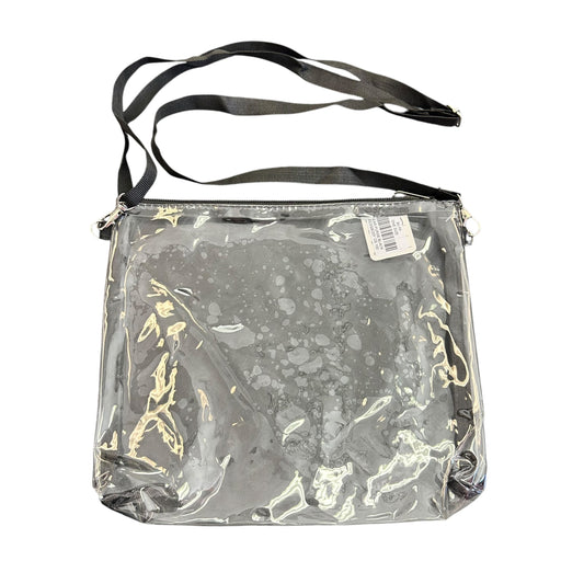 LARGE CLEAR BLACK CROSSBODY 100 OS