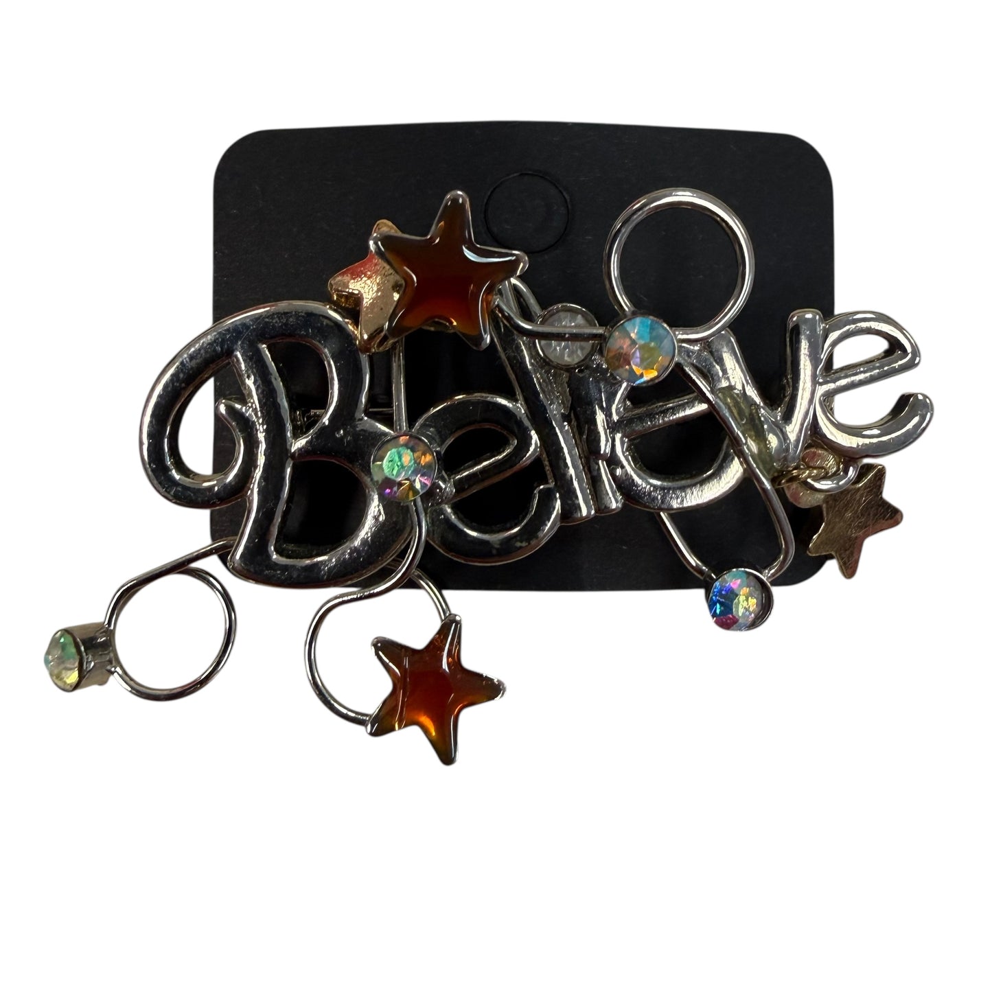 BELIEVE CHRISTMAS BROOCH LAPEL PIN