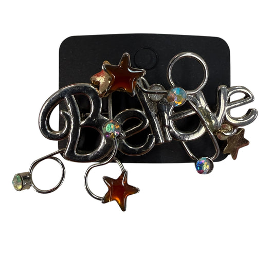 BELIEVE CHRISTMAS BROOCH LAPEL PIN