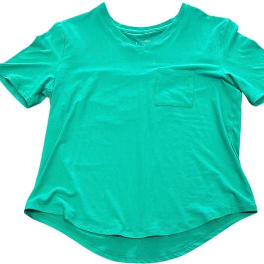 ZYIA ACTIVE GREEN POCKET TSHIRT 100 XXXL