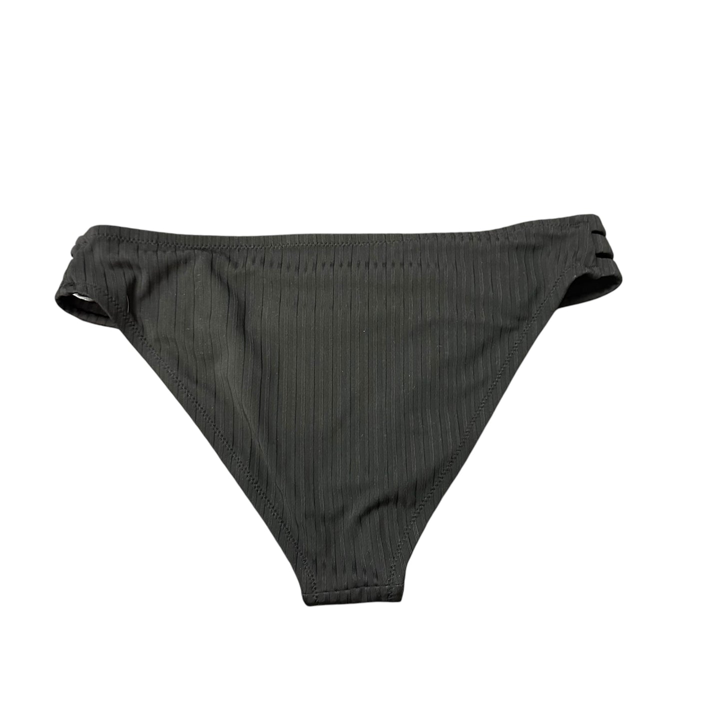 SHADE & SHORE BLACK BIKINI SWIMSUIT BOTTOM 143 LARGE