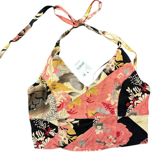 FREE PEOPLE BOHO HALTER CROP TOP 122 NEW SMALL