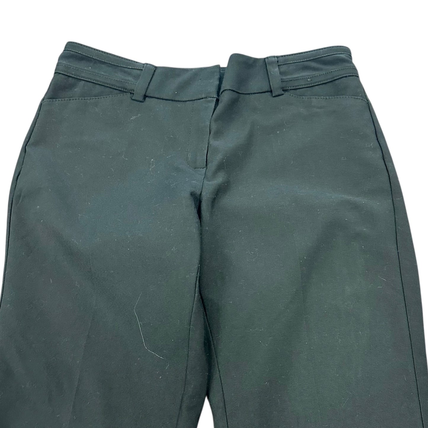 7TH AVENUE NEW YORK & CO BLACK TROUSERS SZ 4 LONG
