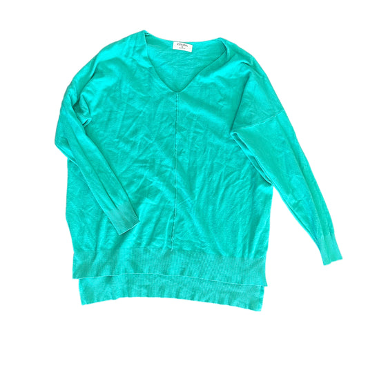 ZENANA TEAL SWEATER - NWOT - 1X -125