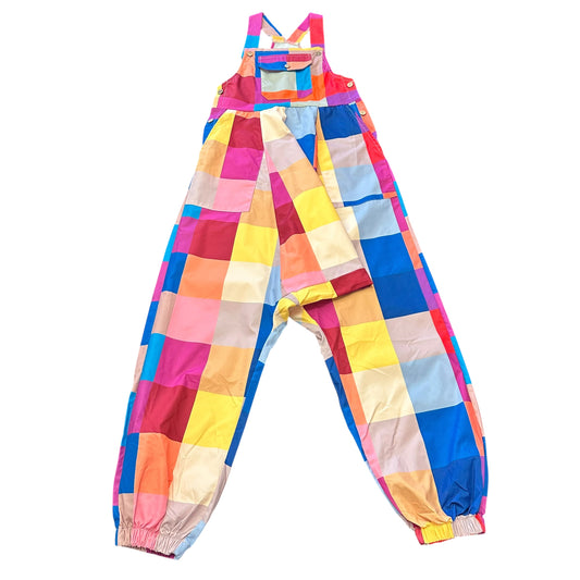 COLORFUL BLOCK OVERALLS 64 SMALL