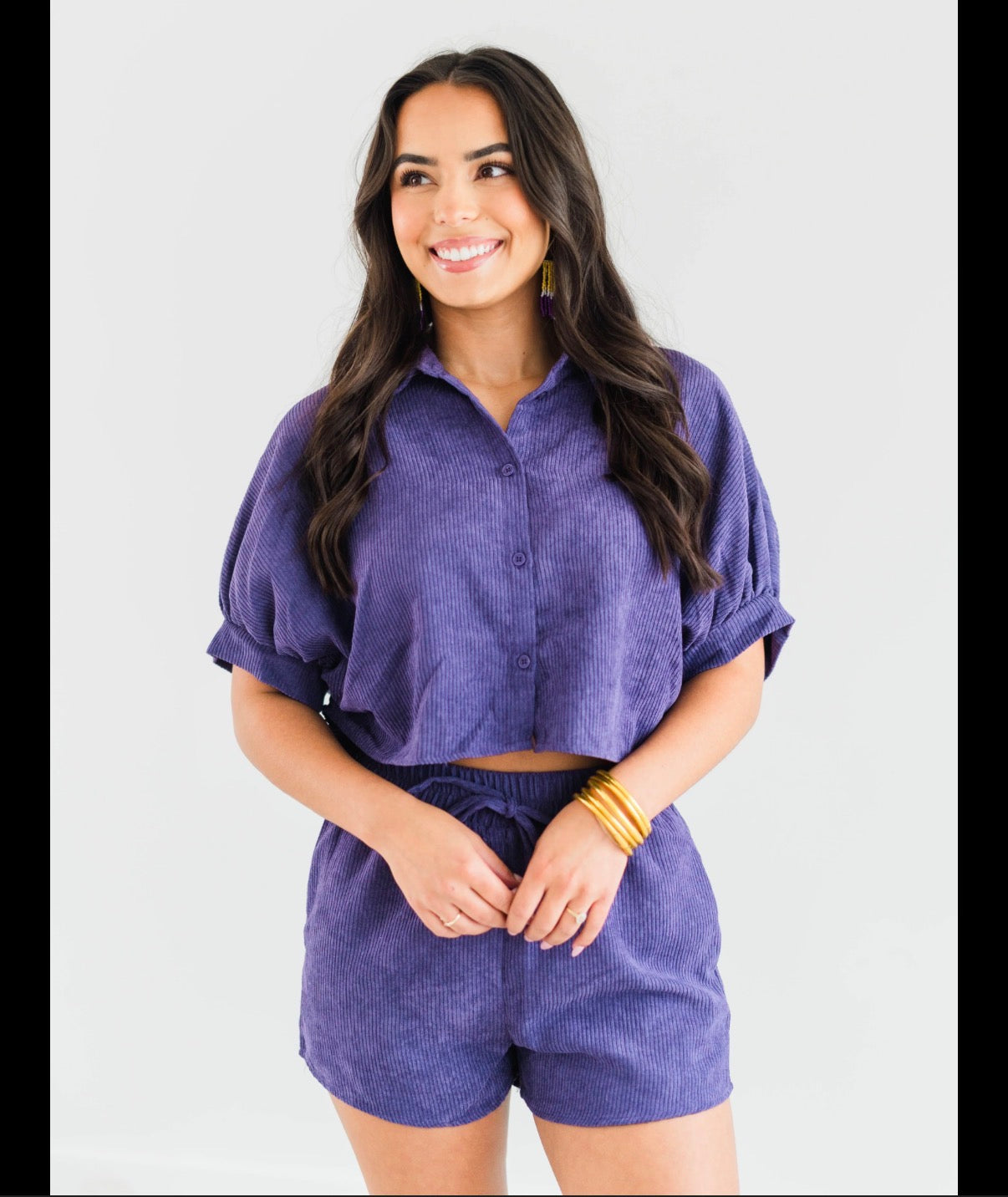 DAY & MOON PURPLE SHORT SET 100 MEDIUM