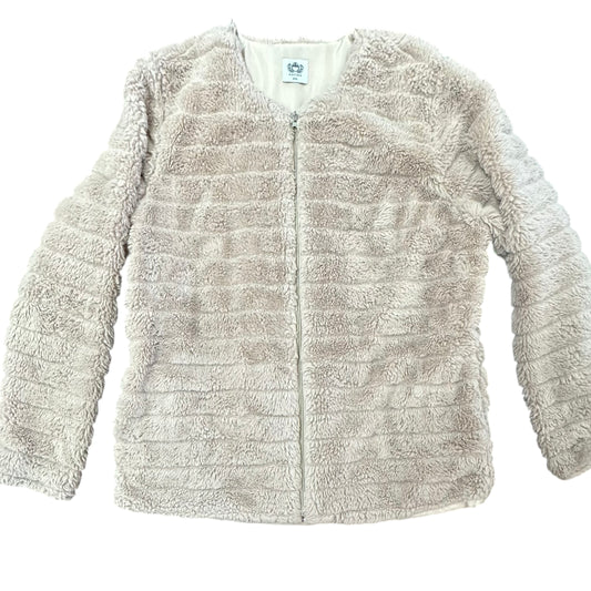 KATYDID FAUX FUR SOFT PINK JACKET 113 2XL