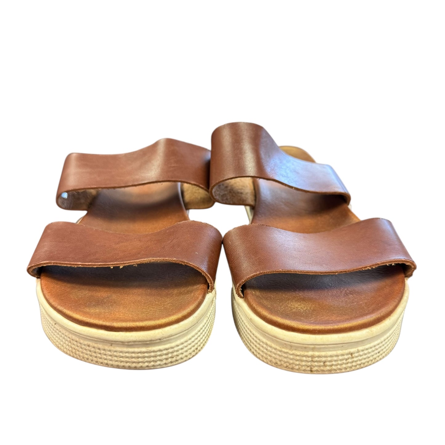 MIA SAIGE SANDAL IN COGNAC 100 SZ 7