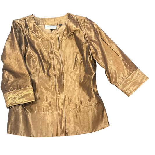 VICTOR COASTA OCCASION BROWN SHIMMER JACKET 100 SMALL