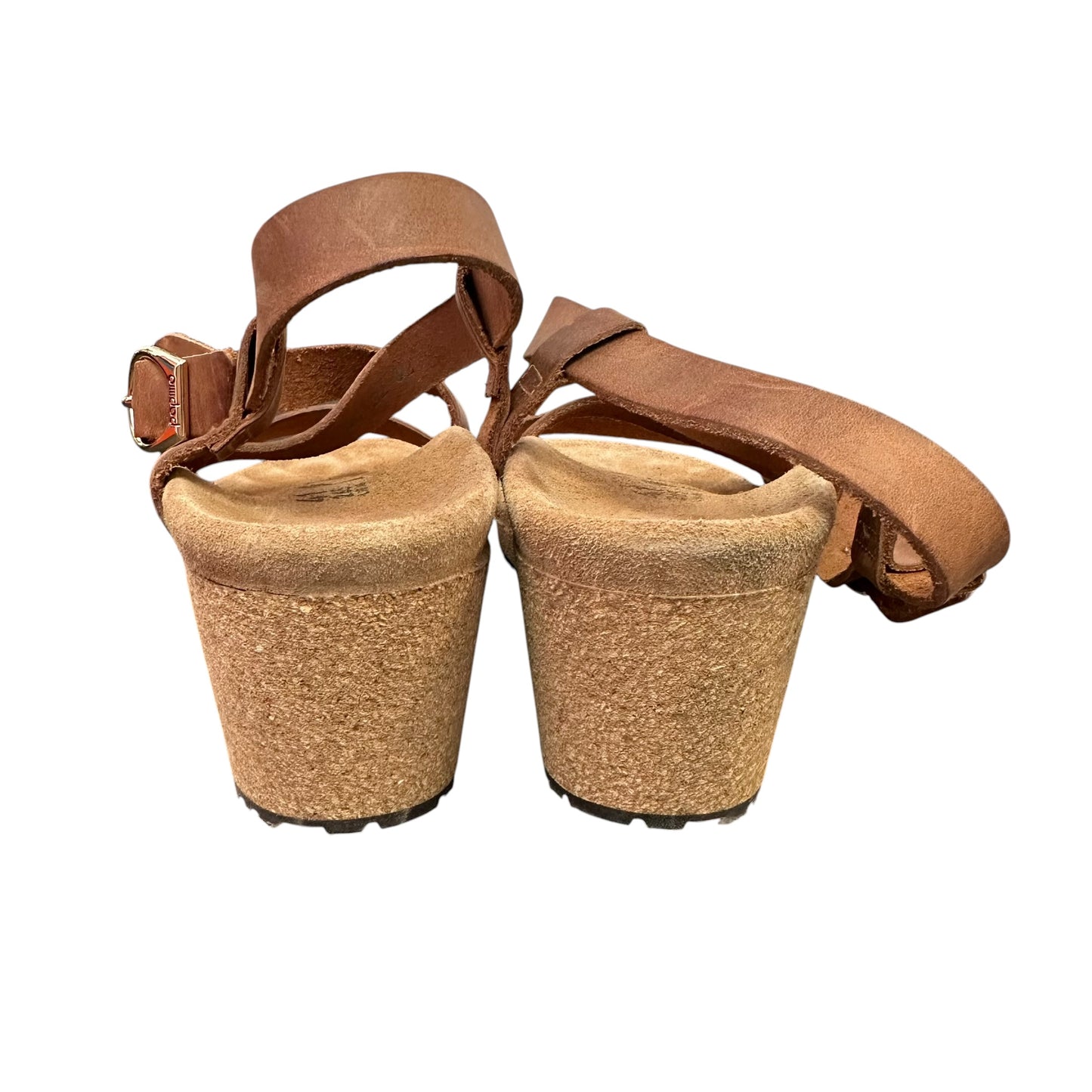 PAPOLLIO BROWN WEDGES 123 SZ 10