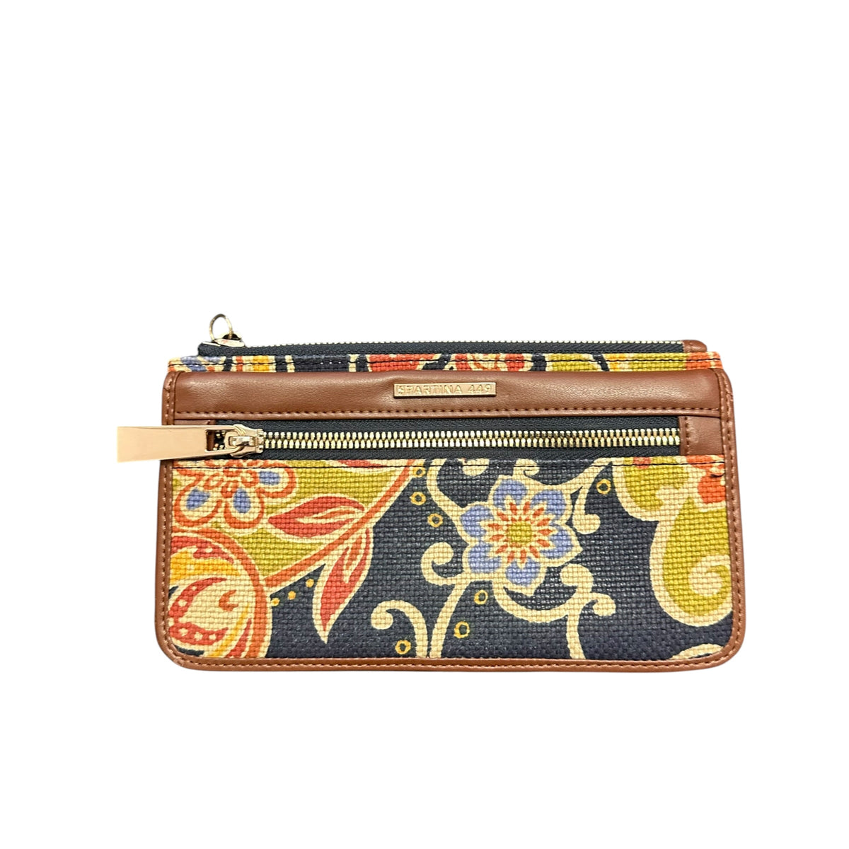 SPARTINA 449 PAISLEY LEATHER WALLET 200 FLAW*