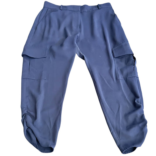 PARKER CARGO TROUSERS FLAT FRONT SZ 8
