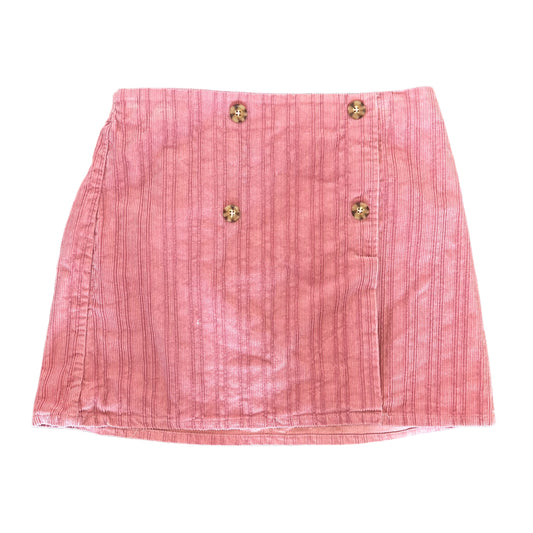 WILD FABLE PINK CORDUROY MINI SKIRT - MED - 72