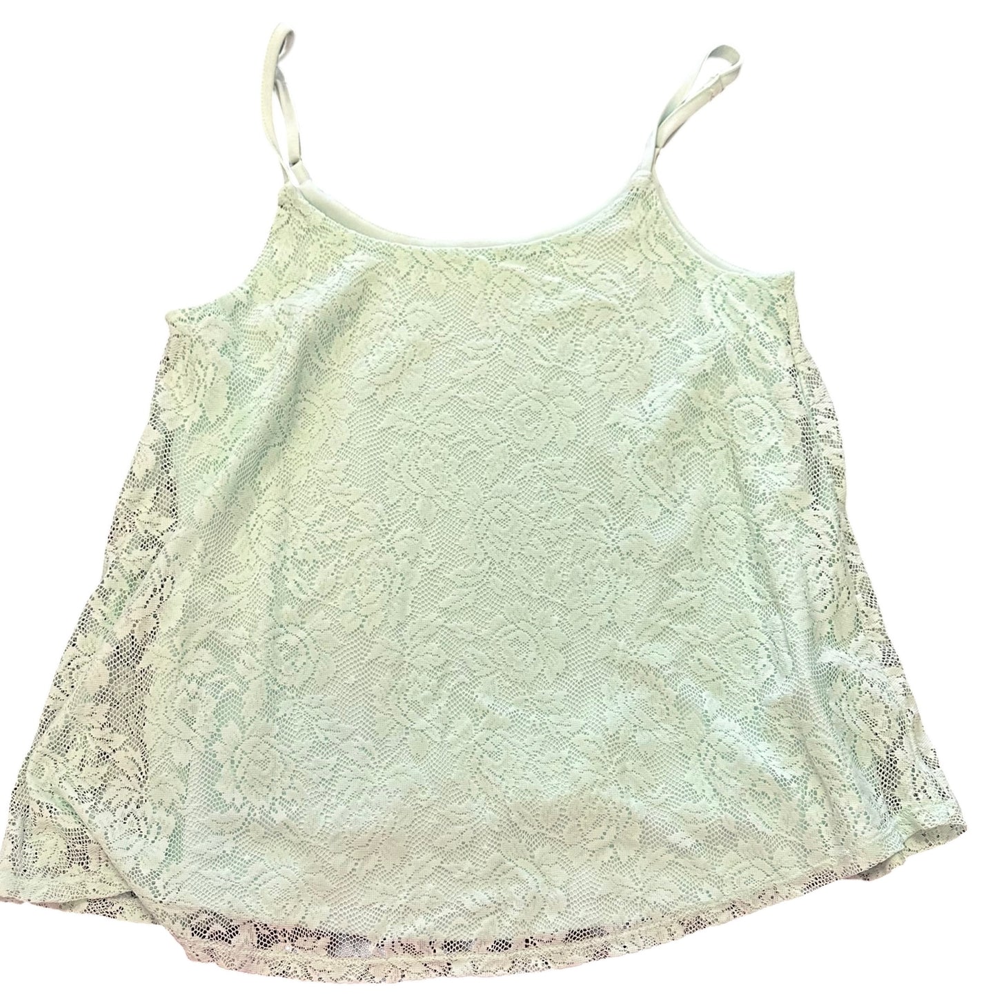 MINT LACE TOP 100 LARGE