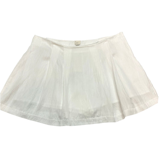 A NEW DAY WHITE SKORT SIDE ZIP NWT 100 SZ 16
